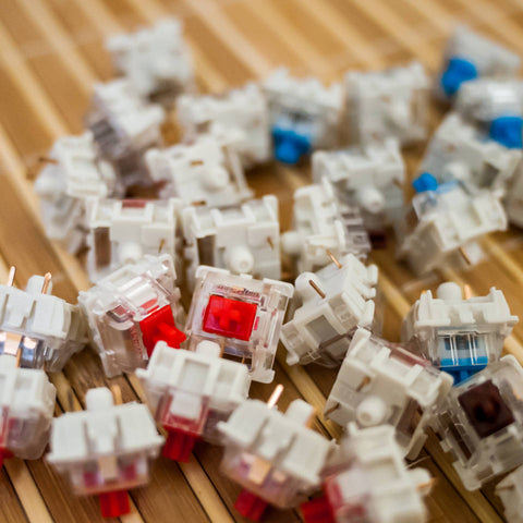 Gateron Switches - SMD LED Compatible | Blue, Brown, Red | (10 Pack)