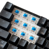obins Anne Pro 60% RGB Mechanical Keyboard - Gateron Switches, Bluetooth/USB | Black